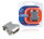 DVI-Adapter DVI-A 12 + 5-pol. Stecker - VGA female Grau